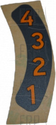 Adjustable Indication Decal 3, GM57-KM - Product Image
