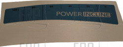 Adjustable Indication Decal, Left, EP - Product Image