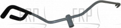 Arm Rest Set, Semi, Assembly, left, EP271D, Se - Product Image