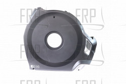 Assembly, SHROUD, RIGHT, NLS, E616, BLACK - Product Image