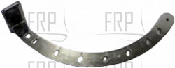 BACK PAD ADJUSTABLE SET;Chromed - Product Image