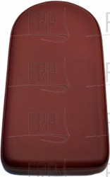 Back Pad, Clay Red - Product Image
