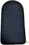 Back Pad, Slate Blue - Product Image