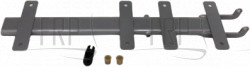 Back Pad Support Set, Semi, Assembly, Iced Sli - Product Image
