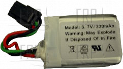 BATTERY, LI BATTERY, 330mA/H, TM502D, - Product Image