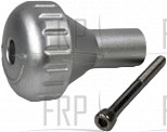 Brake adjustment knob w/ screw - Product Image