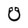 43001000 - C Clip External, S-8 - Product Image