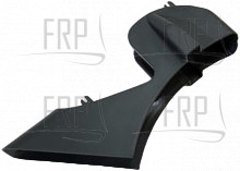 Center Cover; Plastic; Dark Grey - Product Image