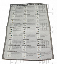 Chart, Wall - Product Image