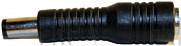Coax DC Power Plug Adapter-2.5mm -2.1mm - Product Image