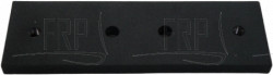Connect Plate, Long, painting, Black Matt - Product Image