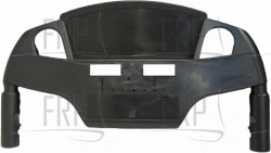 Console Cover, U, Charcoal DS024, TM603-1US - Product Image