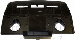 CONSOLE OVERLAY, ABS, BLACK, TM641-1US - Product Image