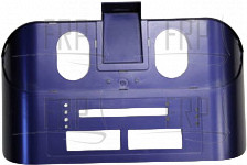 Console plate, ABS, painting, Cobalt - Product Image