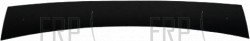 Cover, Console Base Cover, down, PP, BL/Blac - Product Image