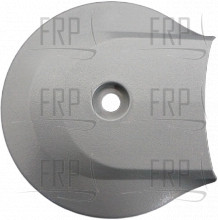 Cover, Crank, Outer, ABS/PA757, SL/GY, EP591 - Product Image