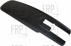 Cover, Front, Up, ABS/PA757, Black, CB201, - Product Image