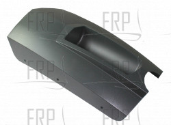 COVER, TOP SHROUD, DARK GREY.. - Product Image