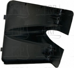 Cover;Console;back;ABS/PA746;Gray/80435; - Product Image