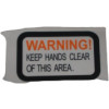 35001743 - Decal #2, Digital Disk (Warning,Keep Hands Clear) - Product Image 35001743 - Decal #2, Digital Disk (Warning,Keep Hands Clear) - Product Image