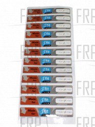 Decal, 23914, Console - Product Image