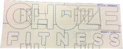Decal; Chuze Shield/Motor Cover ID SR30 - Product Image