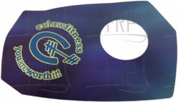 Decal; Colaw R3x bike left side panel 76 - Product Image