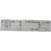 Decal, Console, Black Word/White Base, PVC - Product Image Decal, Console, Black Word/White Base, PVC - Product Image