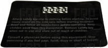 Decal, Console, Warning-1.3T - Product Image