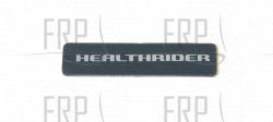 Decal, HEALTHRIDER - Product Image