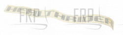 Decal, Healthrider - Product Image