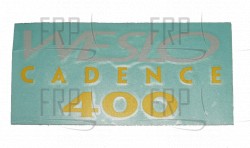 Decal, Hood - Product Image