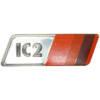 DECAL IC2-SEAT POST TUBE ALUMINIUM BADGE - Product Image DECAL IC2-SEAT POST TUBE ALUMINIUM BADGE - Product Image