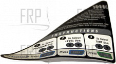 Decal, Instructions - Product Image