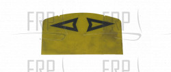 Decal, Isolator Arrow - Product Image
