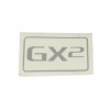 6091127 - Decal, Logo, GX2 - Product Image