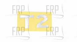 Decal, Model Number - Product Image