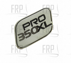 DECAL, MODEL PRO350XL - Product Image
