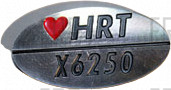 DECAL MODEL X6250HRT - Product Image