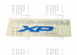 Decal, Motor Cover - Product Image