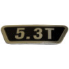 Decal Motor Cover, 5.3T - Product Image Decal Motor Cover, 5.3T - Product Image