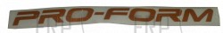 Decal, Motor Cover, Proform - Product Image