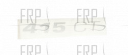 Decal, Name, 415CT - Product Image