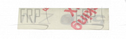 Decal, Name 520 ZN - Product Image
