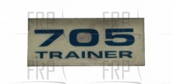 Decal, Name, 705 TR - Product Image