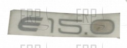 Decal, Name, E 15.0 - Product Image