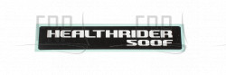 Decal, Name, HEALTH - Product Image
