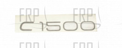 Decal, Name, NT Commerical - Product Image