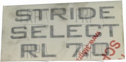Decal, Name, Stride Trainer - Product Image