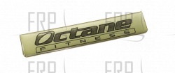 DECAL, OCTANE, BACK - Product Image